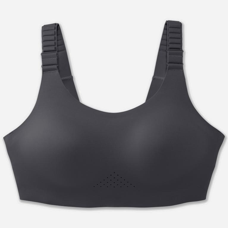 Brooks Dare Scoopback 2.0 Australia - Women's Sports Running Bra - Asphalt/DarkGey (805614-OHY)